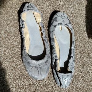 COACH Aly Signature Ballet Flats
